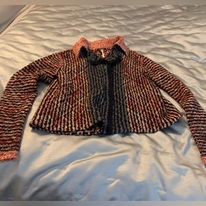 Beautiful Free People sweater with split back